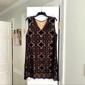 Max Studio - Black Lace Dress